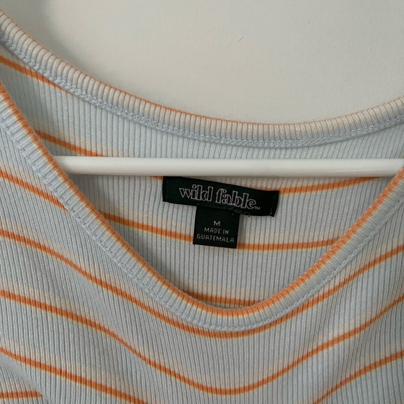 FITTED STRIPED TOP - Picture 2 of 3